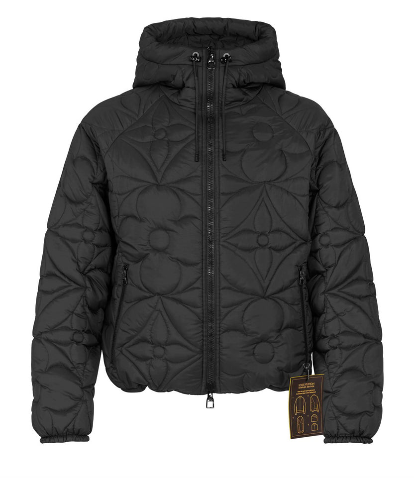 Louis Vuitton Louis Vuitton Reversible Jacket Monogram Coat Black P735 –  NUIR VINTAGE