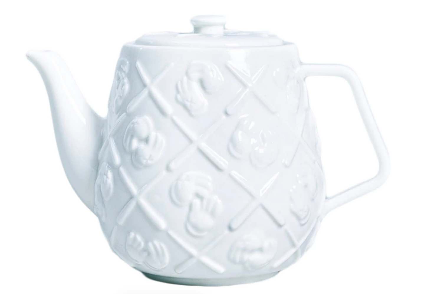 Ceramic Teapot White