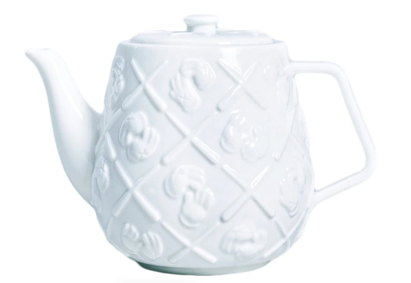 Ceramic Teapot White