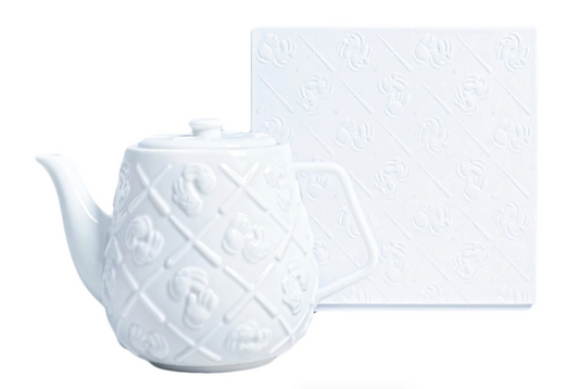 Ceramic Teapot White