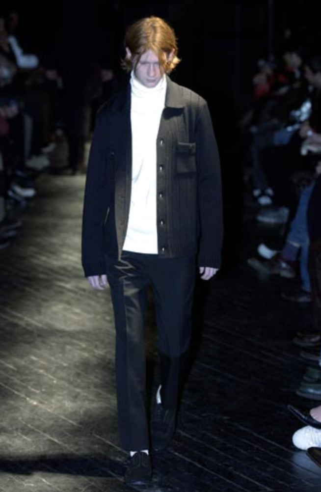 Black Wool Cardigan (2004) "Noir"