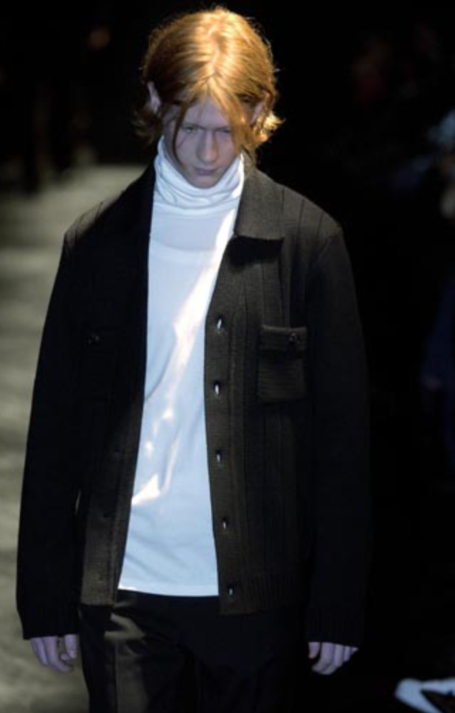 Black Wool Cardigan (2004) "Noir"