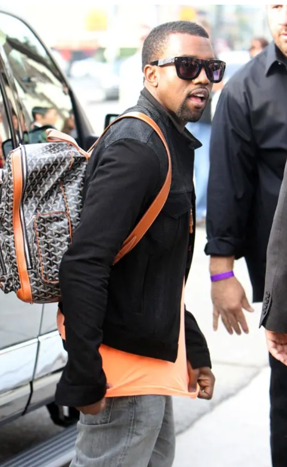 Kanye West "Robot Face" Backpack 1 of 1