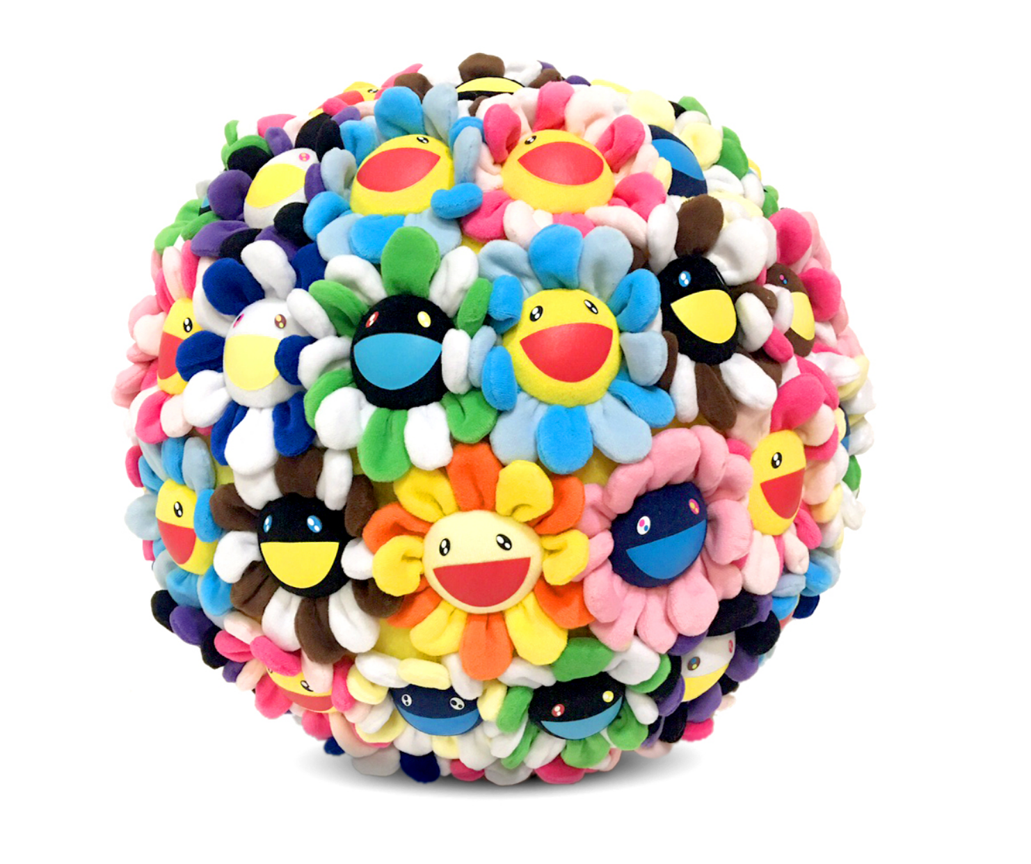 Plush Flower Ball Medium 40cm
