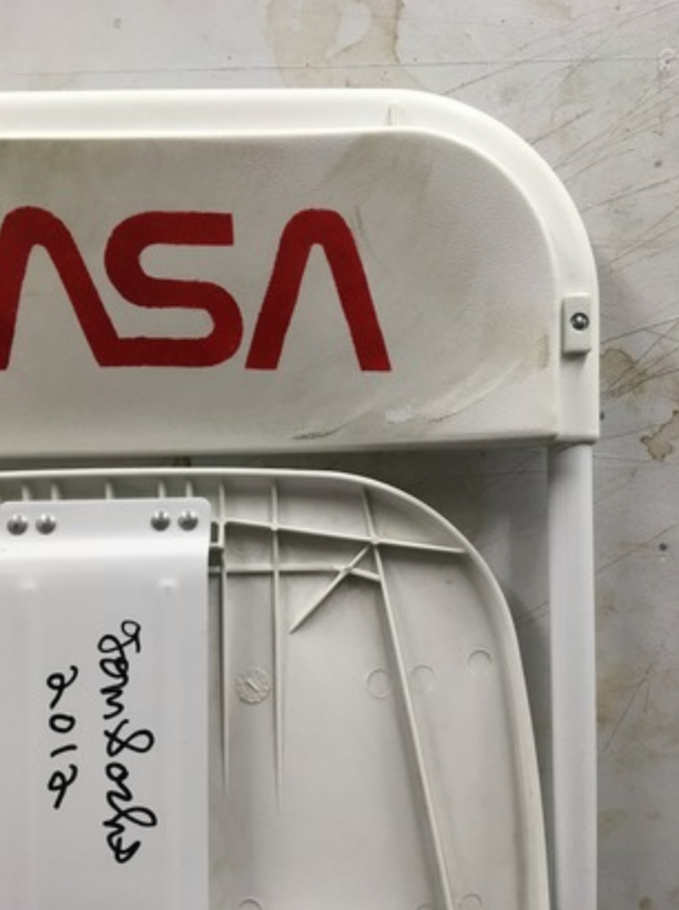 Tom Sachs Mars Space Program NASA Chair - 'Jared Vandeusen' - 2012