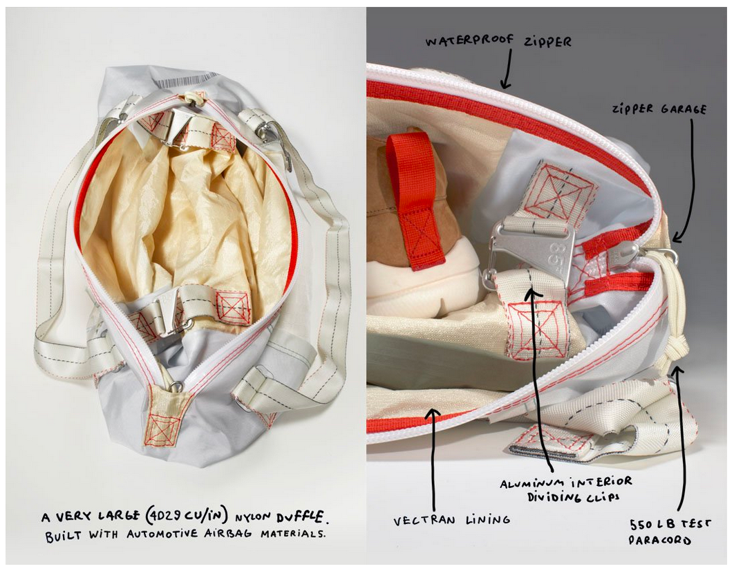 Tom Sachs NIKECraft Airbag Bag