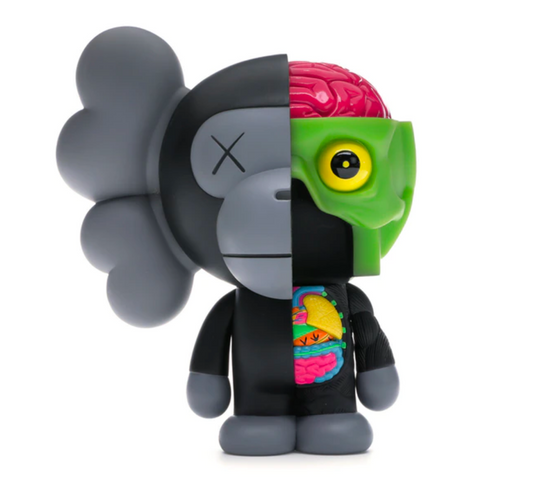 Bape Dissected Baby Milo Vinyl Figure - Black