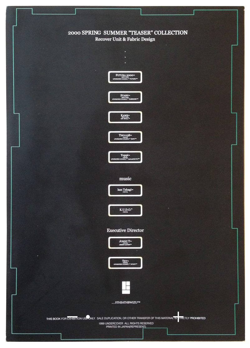Undercover Set (Five works), 1999