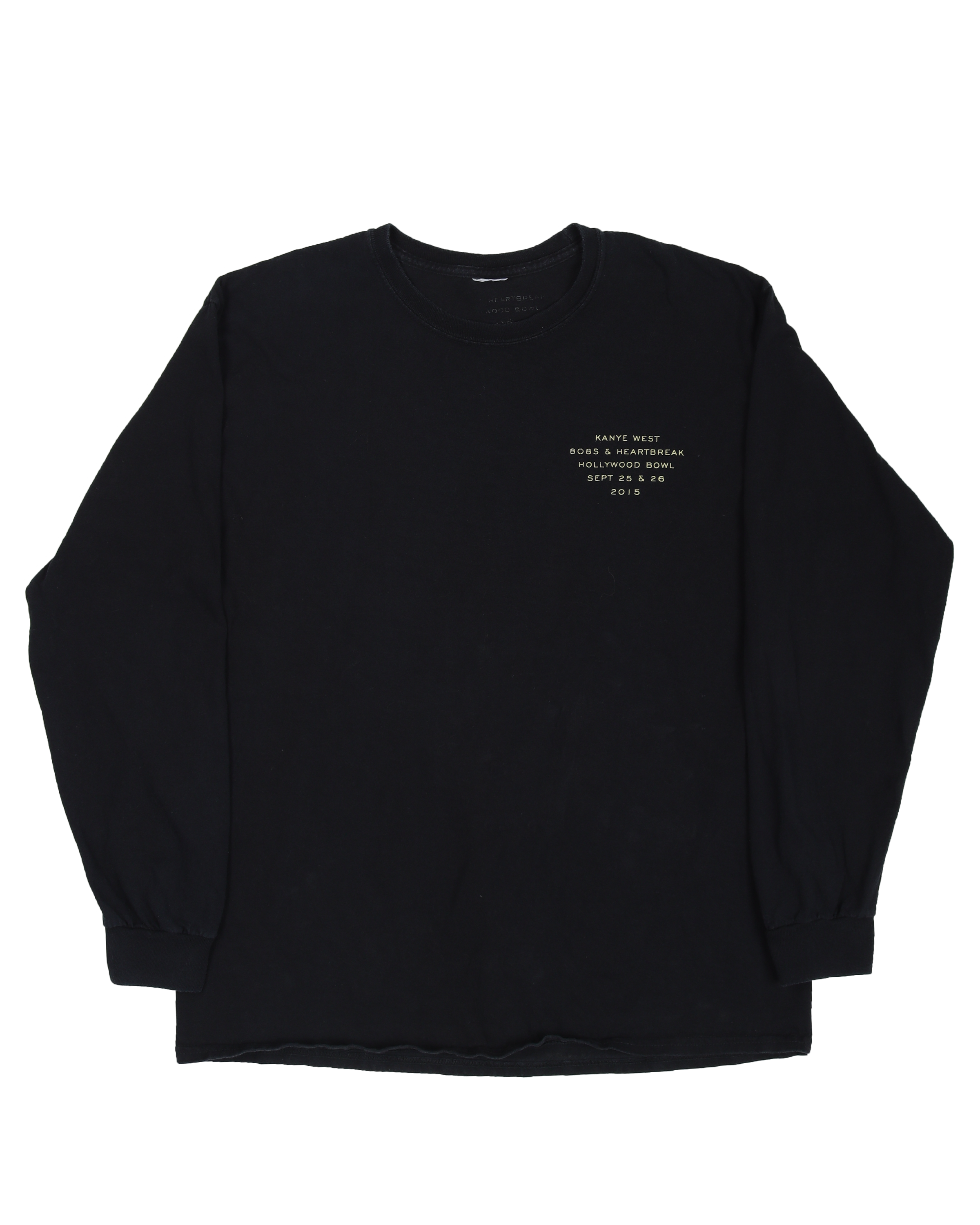 Kanye West "808s & Heartbreak" Tour 2015 Long-Sleeve T-Shirt