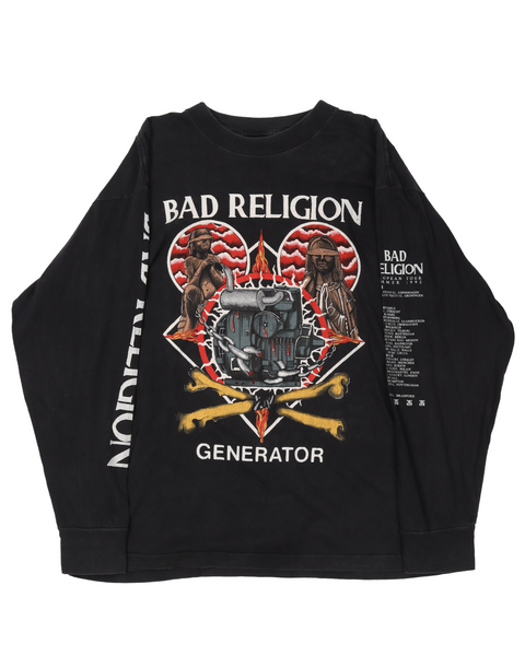 BAD RELIGION GENERATOR Tシャツ X-LARGE 1992 Standout Vintage — 1992 Vintage “BAD RELIGION - GENERATOR