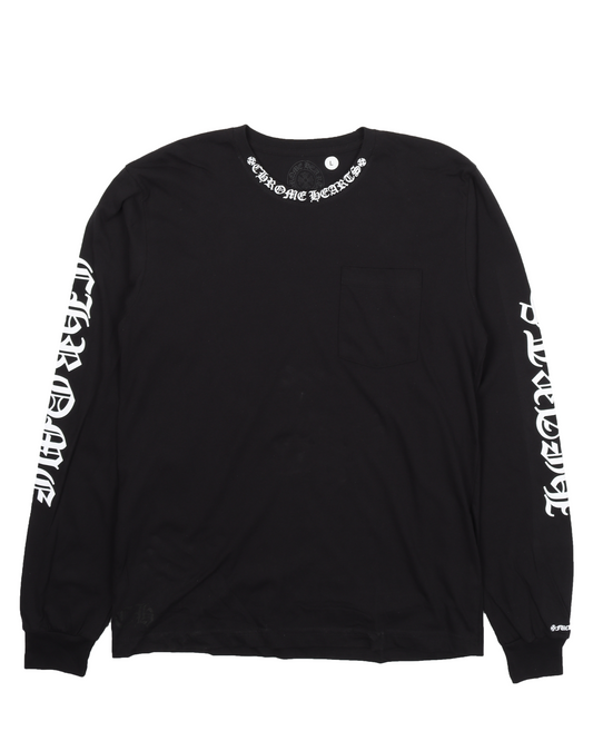 Neck Logo Long-Sleeve T-Shirt