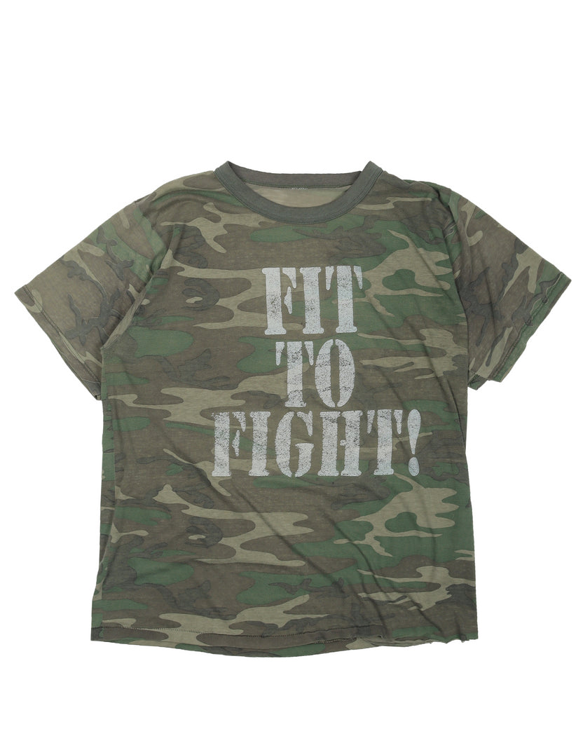 Camouflage "Fit to Fight!" T-Shirt