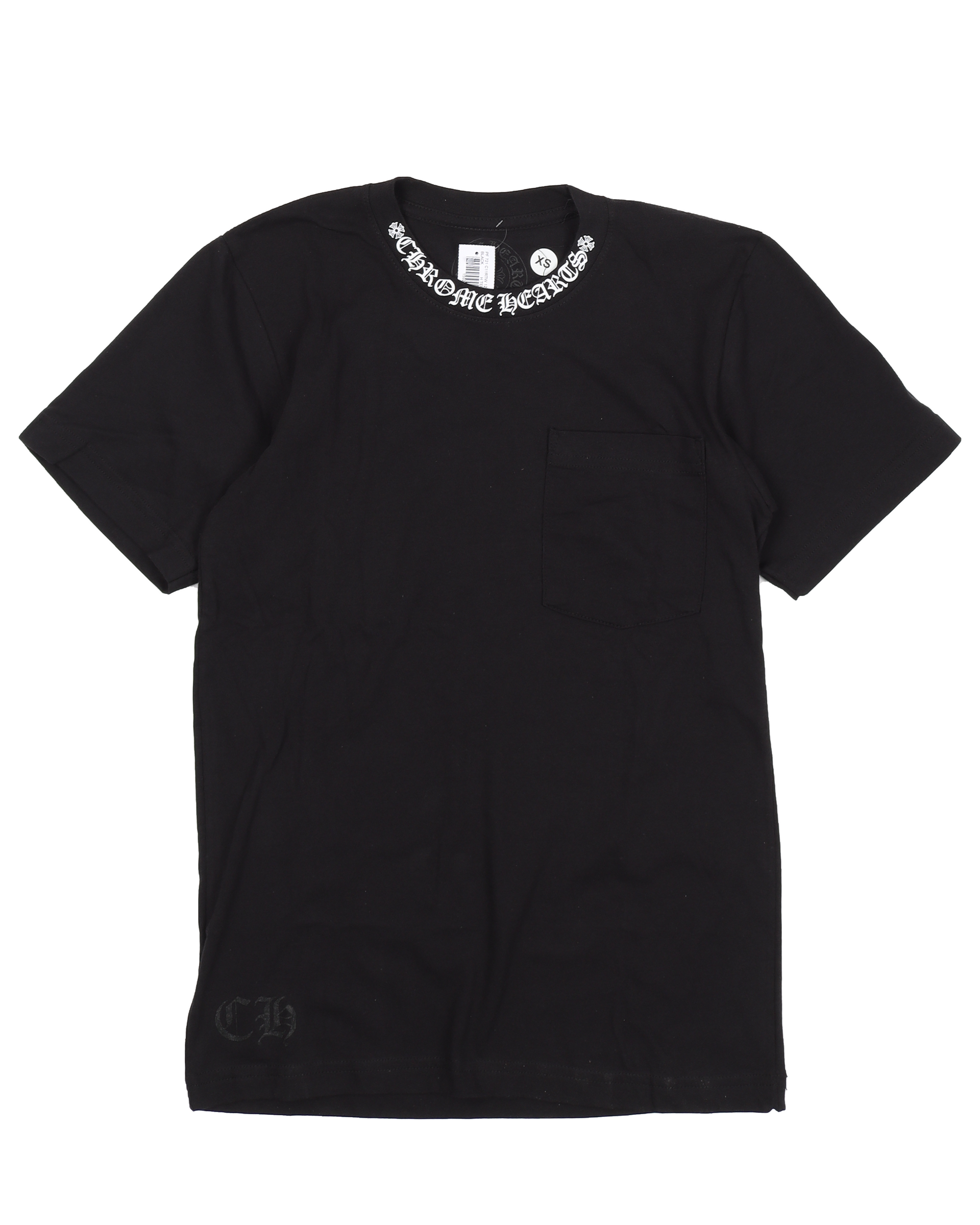 Chrome Hearts Neck Logo T-Shirt – Justin Reed Chrome Hearts Neck Logo T-Shirt – Justin Reed
