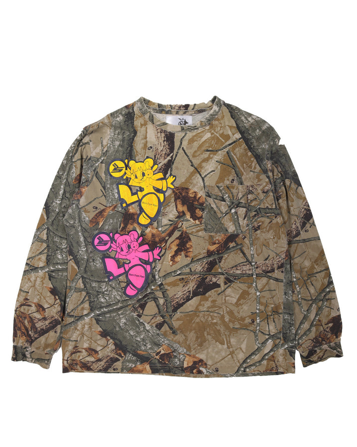 Born From Pain Long Sleeve Camouflage T-Shirt