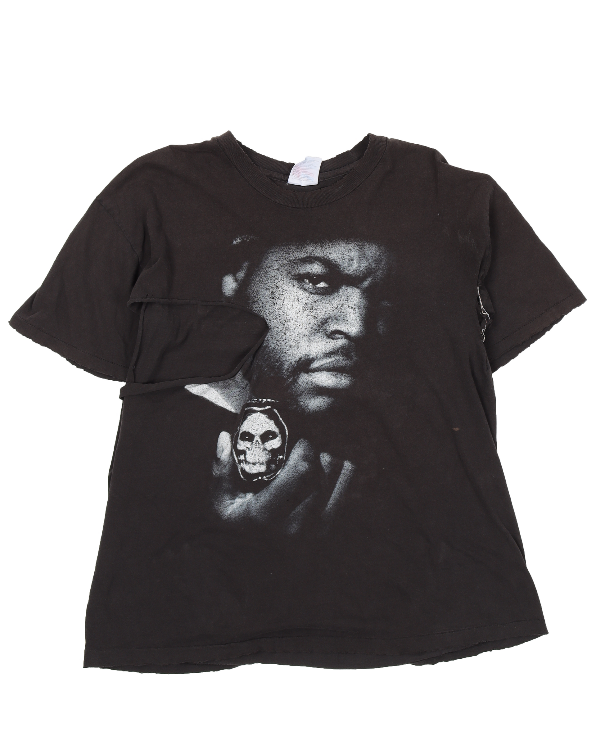 レーベルアンダーコンストラクション グラファイトダイシャツ Vintage Ice Cube 