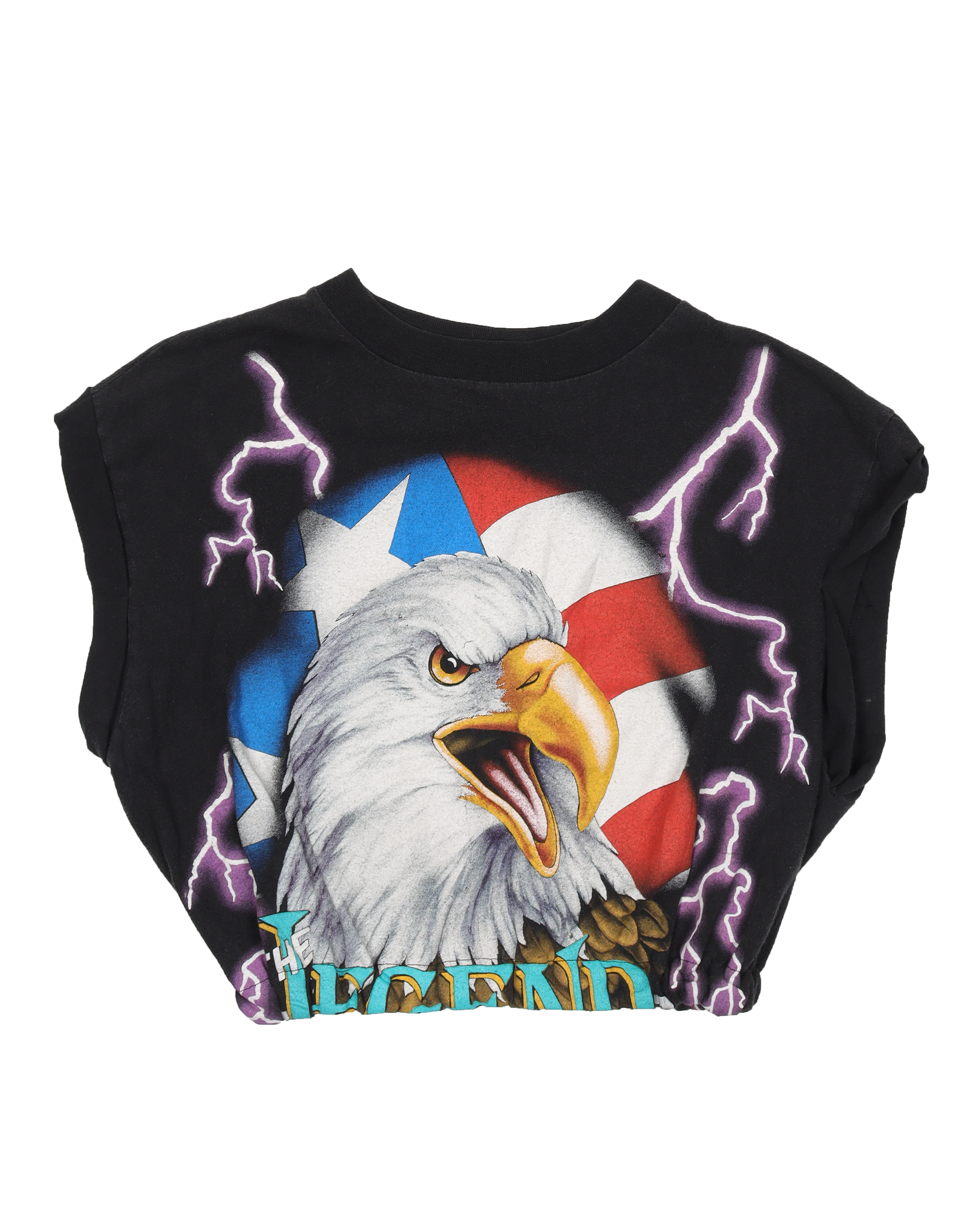 American Thunder Cropped T-Shirt