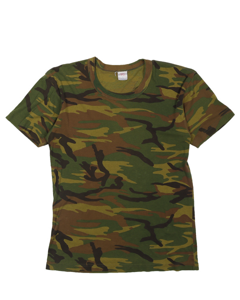 Vintage Blank Camouflage T-Shirt