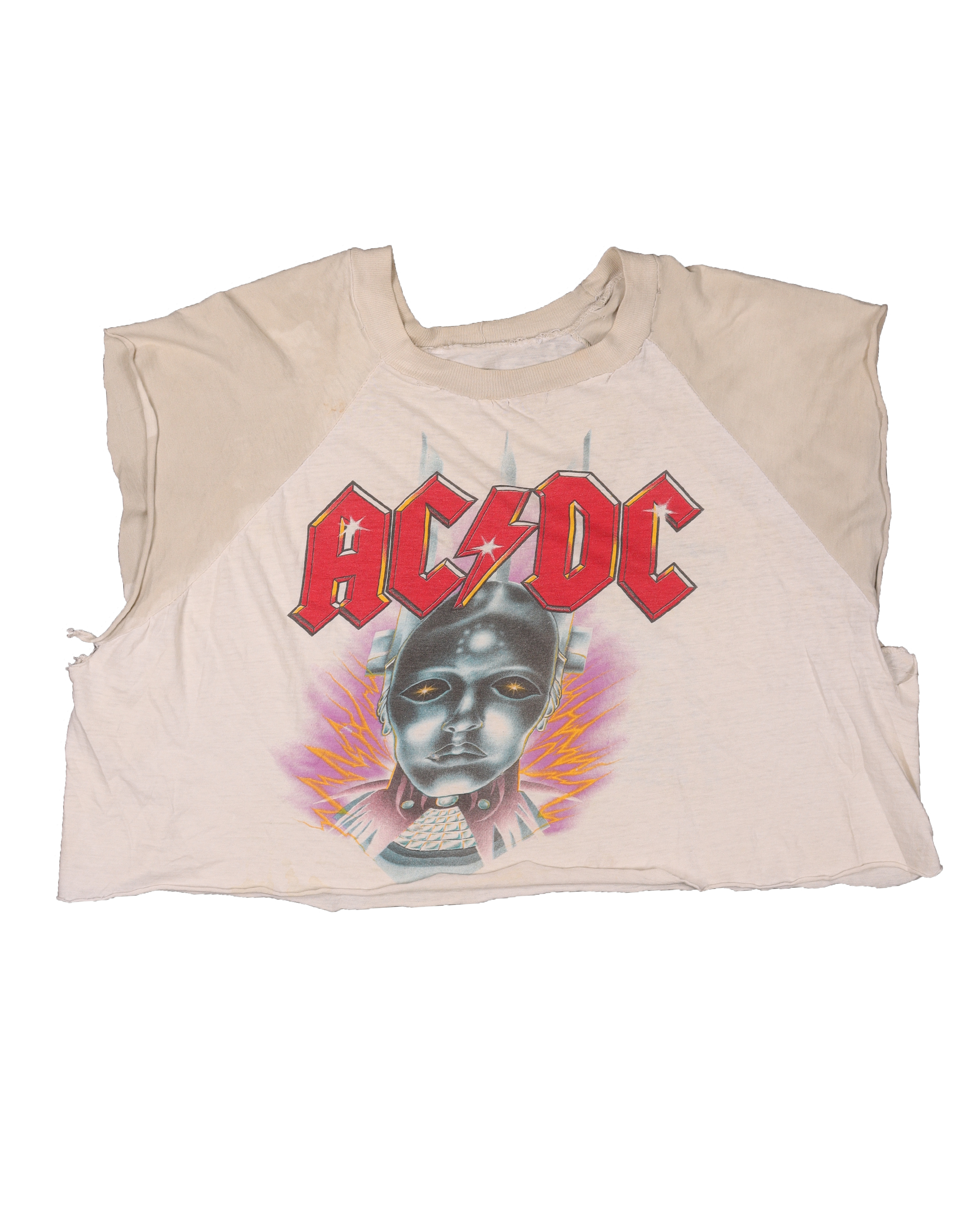 AC/DC Tour Cropped T-Shirt