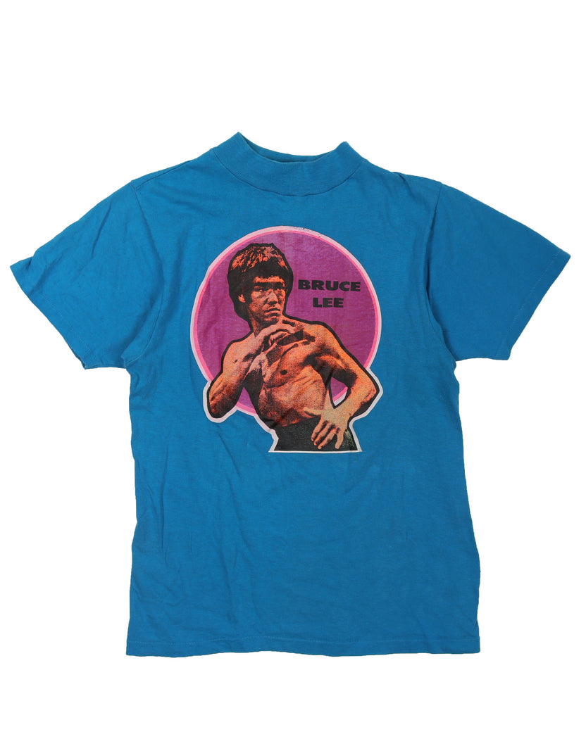 Bruce Lee Mock Neck T-Shirt