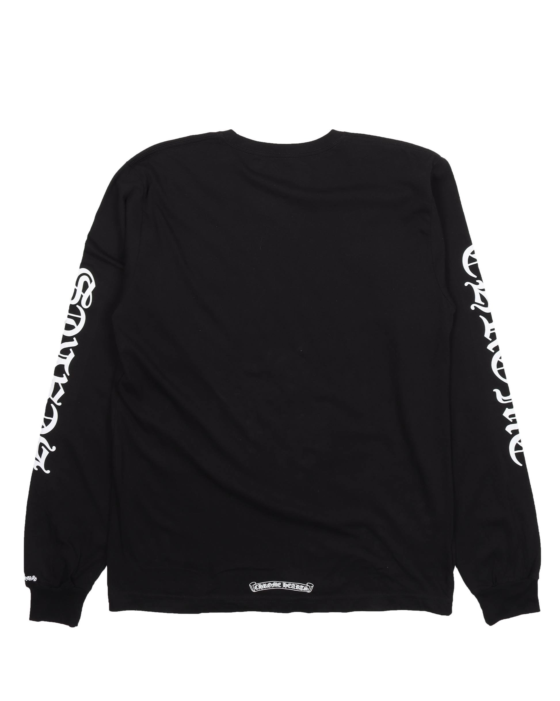 Chrome Hearts Neck Logo Long-Sleeve T-Shirt – Justin Reed Chrome Hearts Neck Logo Long-Sleeve T-Shirt – Justin Reed