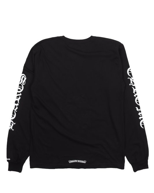 Neck Logo Long-Sleeve T-Shirt