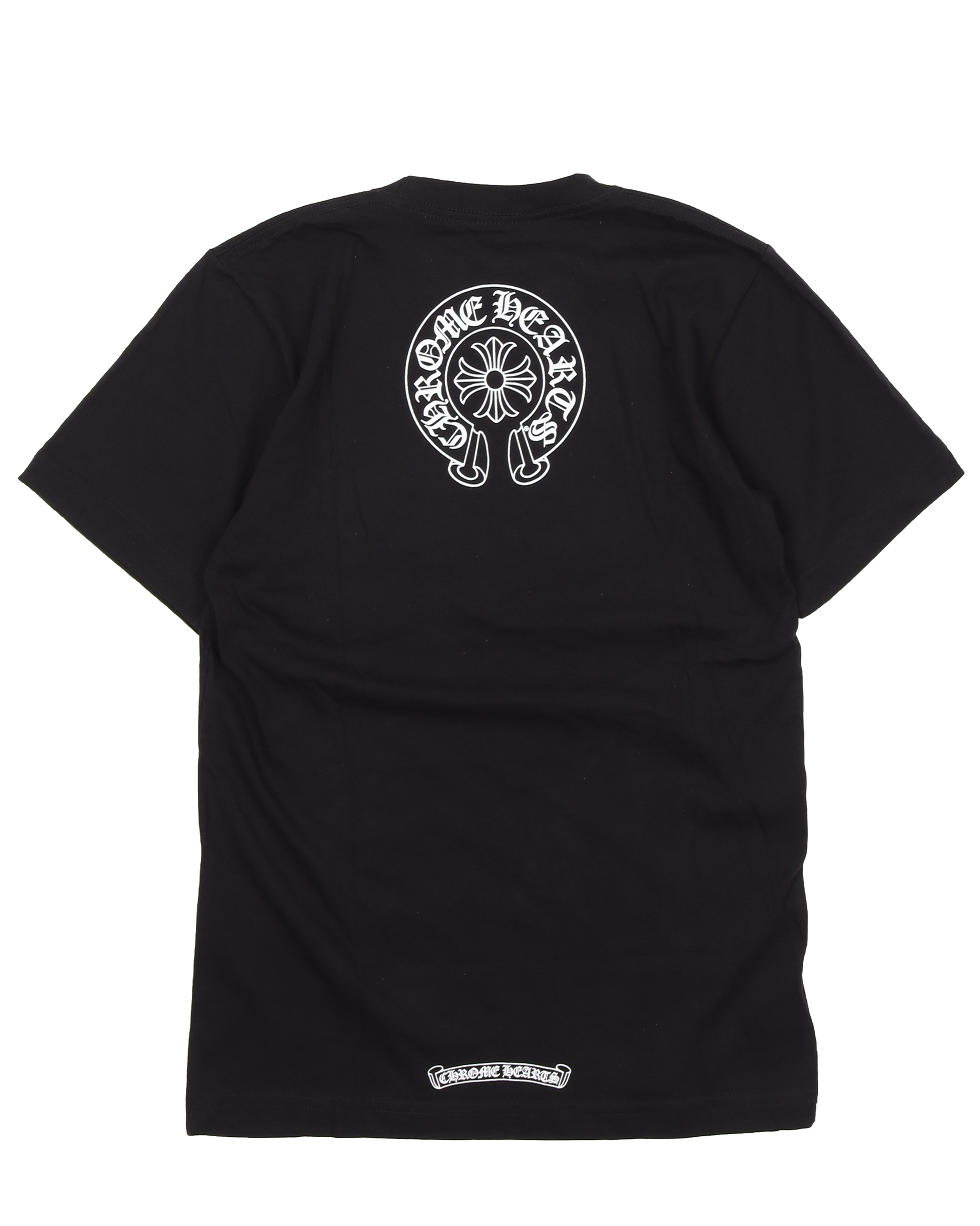 Chrome Hearts Neck Logo T-Shirt – Justin Reed Chrome Hearts Neck Logo T-Shirt – Justin Reed