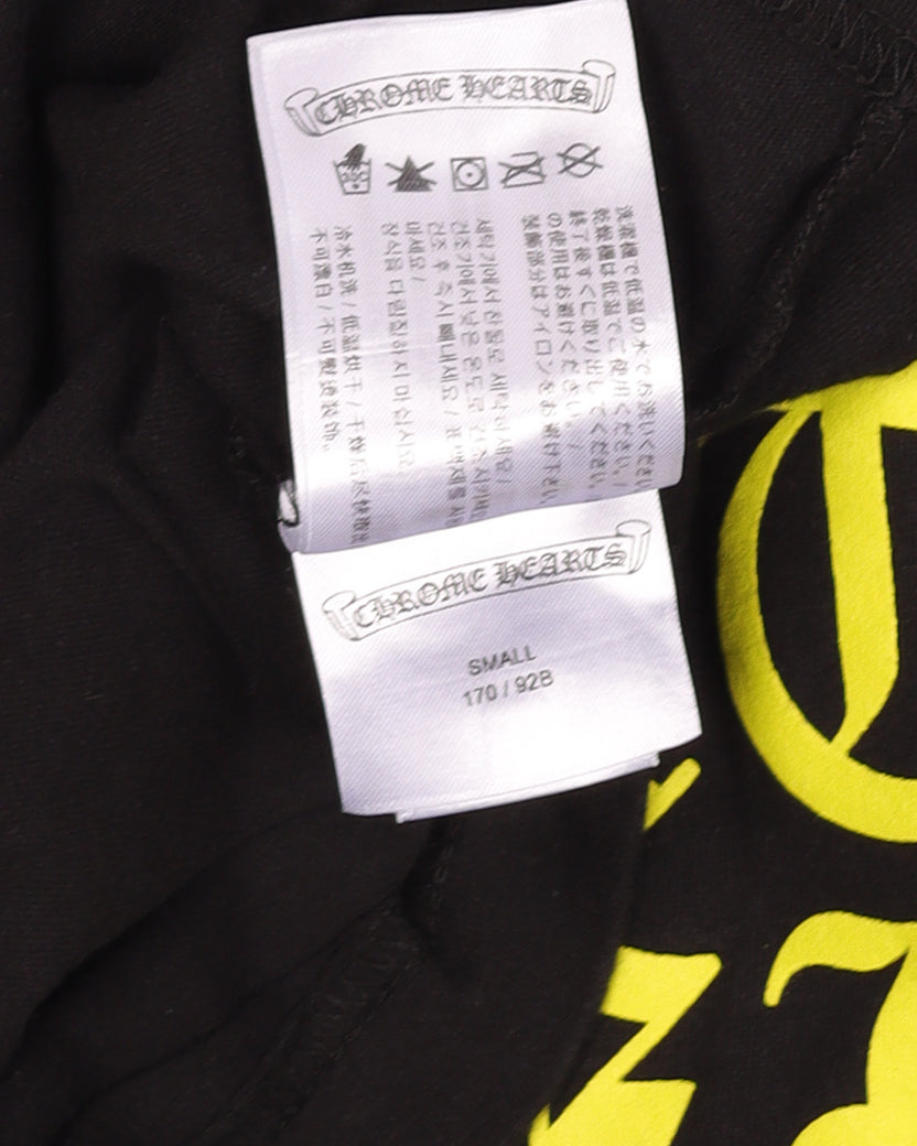 Neon Yellow Text L/S T-Shirt (LA Exclusive)