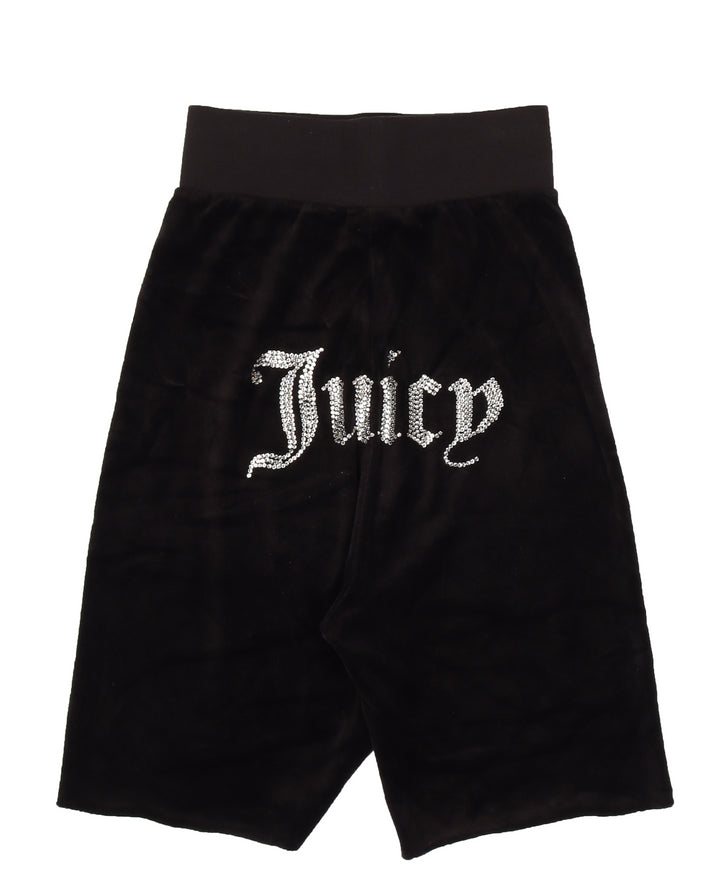 Juicy Couture Velour Biker Shorts (2017)