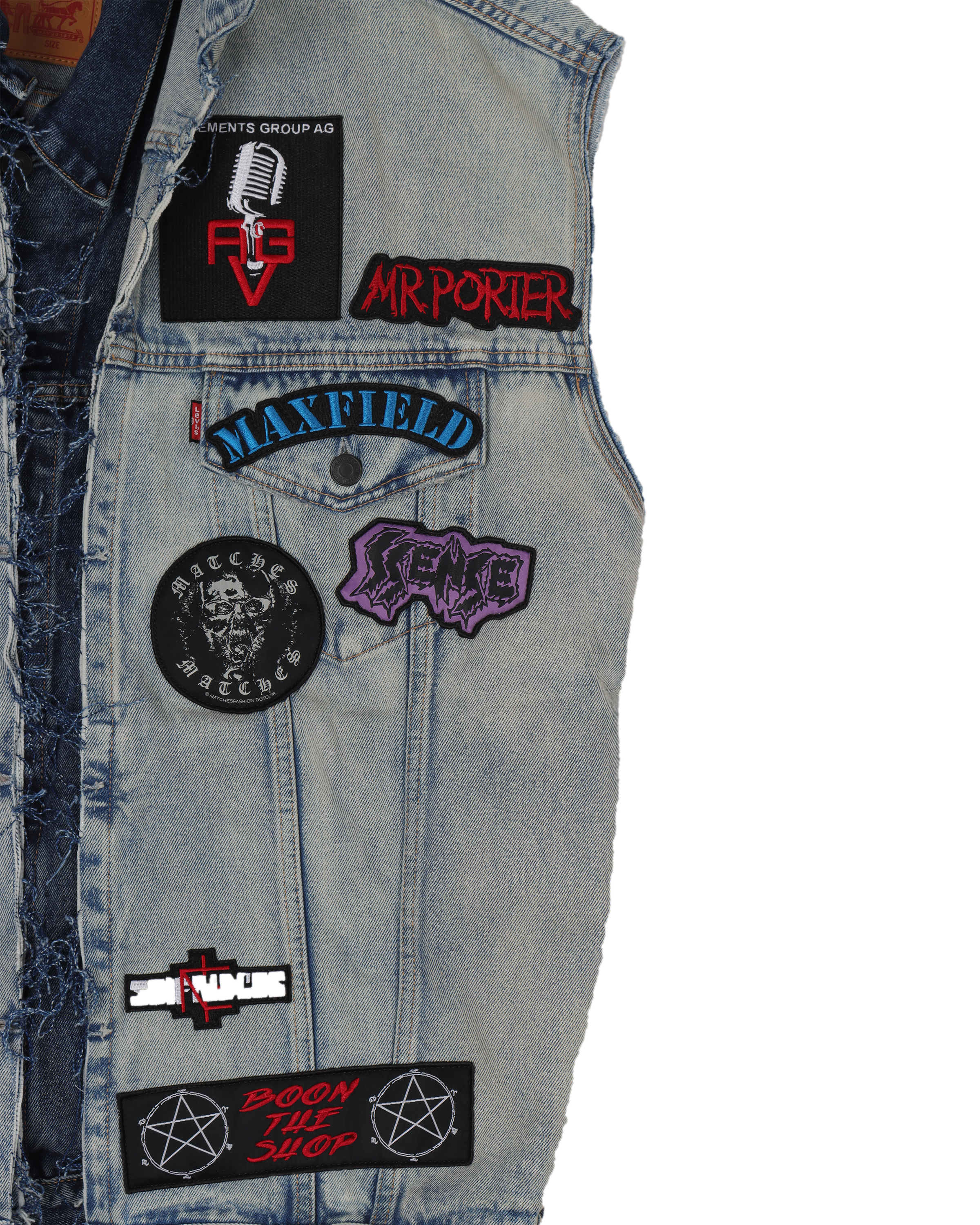 Vetements × Levi's 2017aw メタルデニムベスト Vetements × Levi's 2017aw メタルデニムベスト