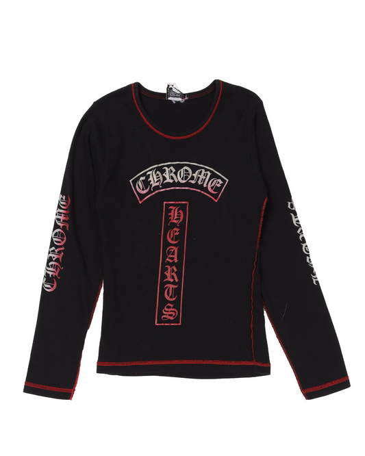 Vintage Gradient Long Sleeve T-Shirt