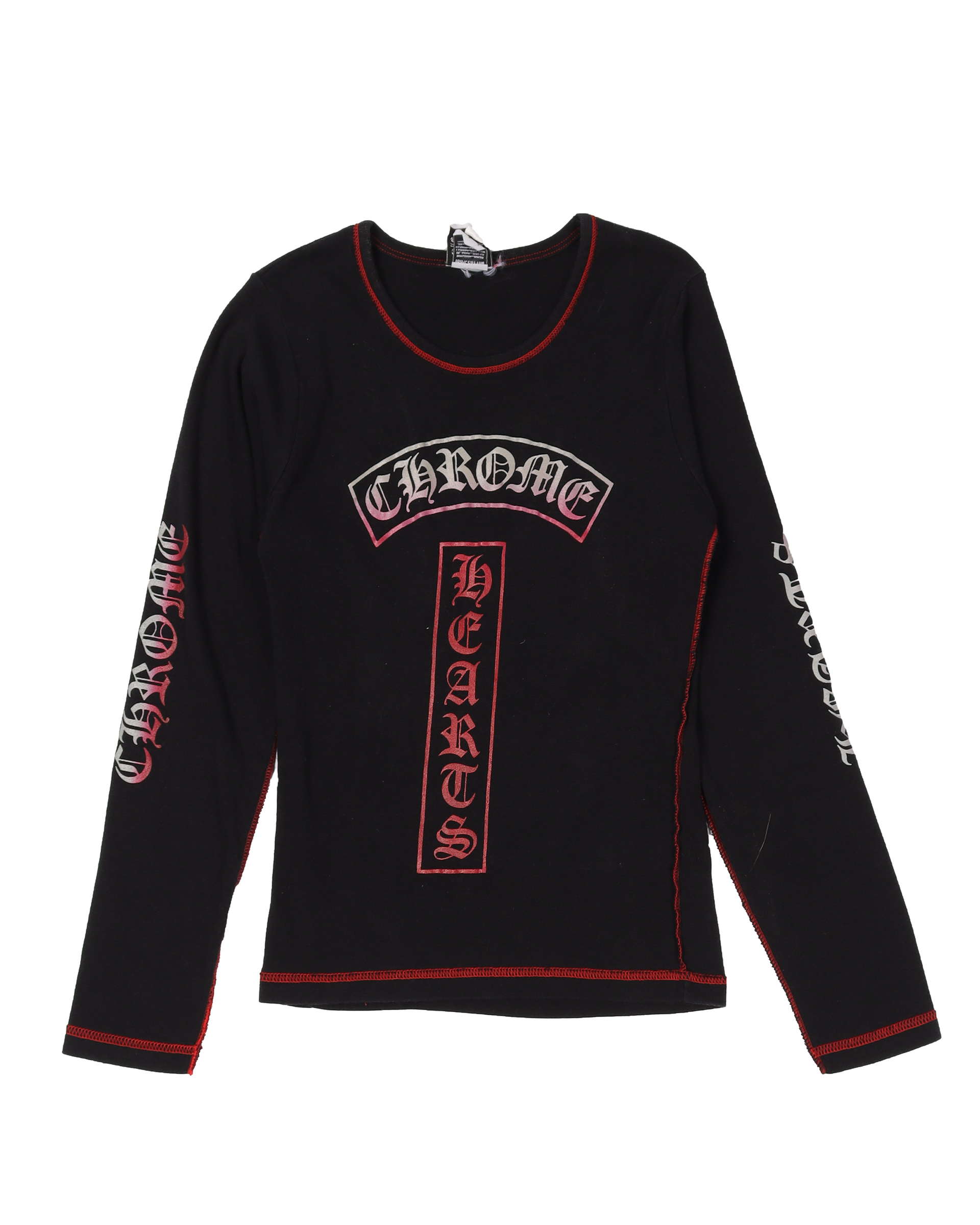 Chrome Hearts ロンT ヴィンテージ Chrome Hearts Vintage Gradient Long Sleeve T-Shirt – Justin Reed