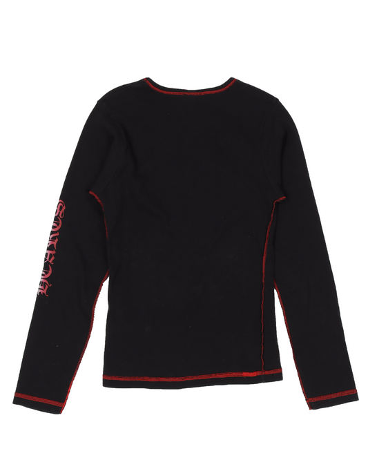 Vintage Gradient Long Sleeve T-Shirt