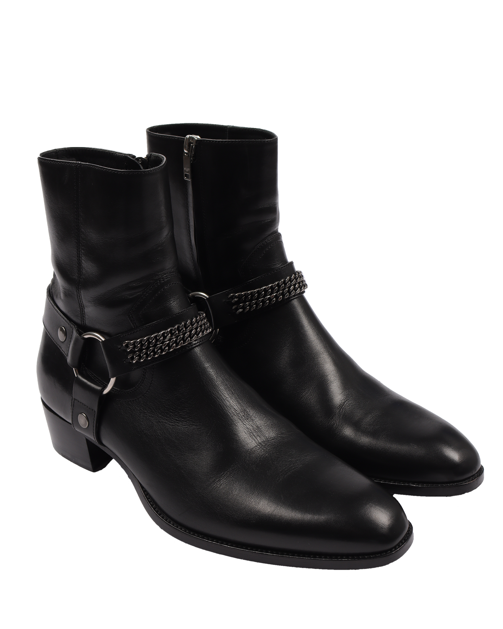 Saint Laurent FW14 Studded Wyatt Harness Boot – Justin Reed Saint Laurent FW14 Studded Wyatt Harness Boot – Justin Reed