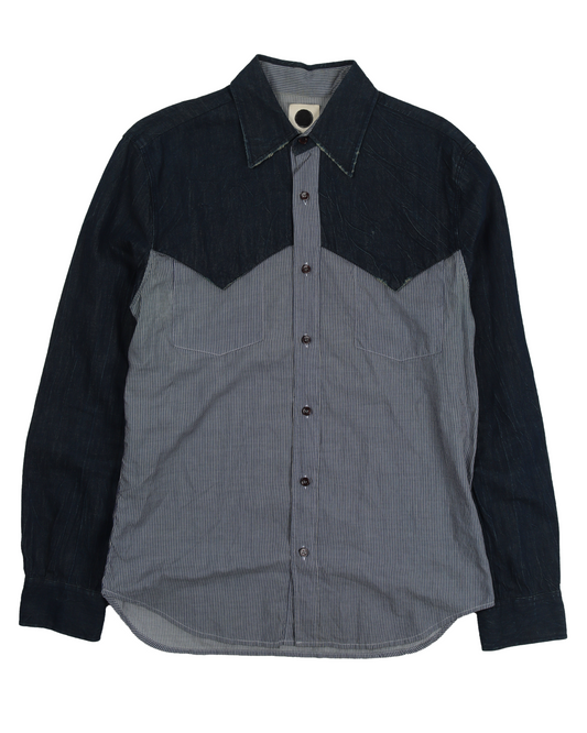 Denim Combo Shirt