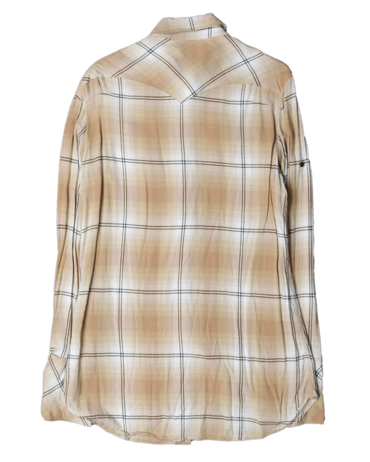 Long Western Button Up Shirt