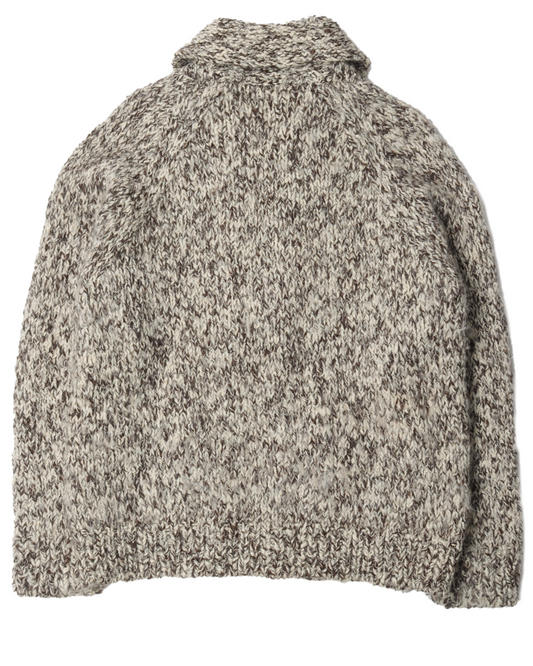 Wool Cardigan Zip Up