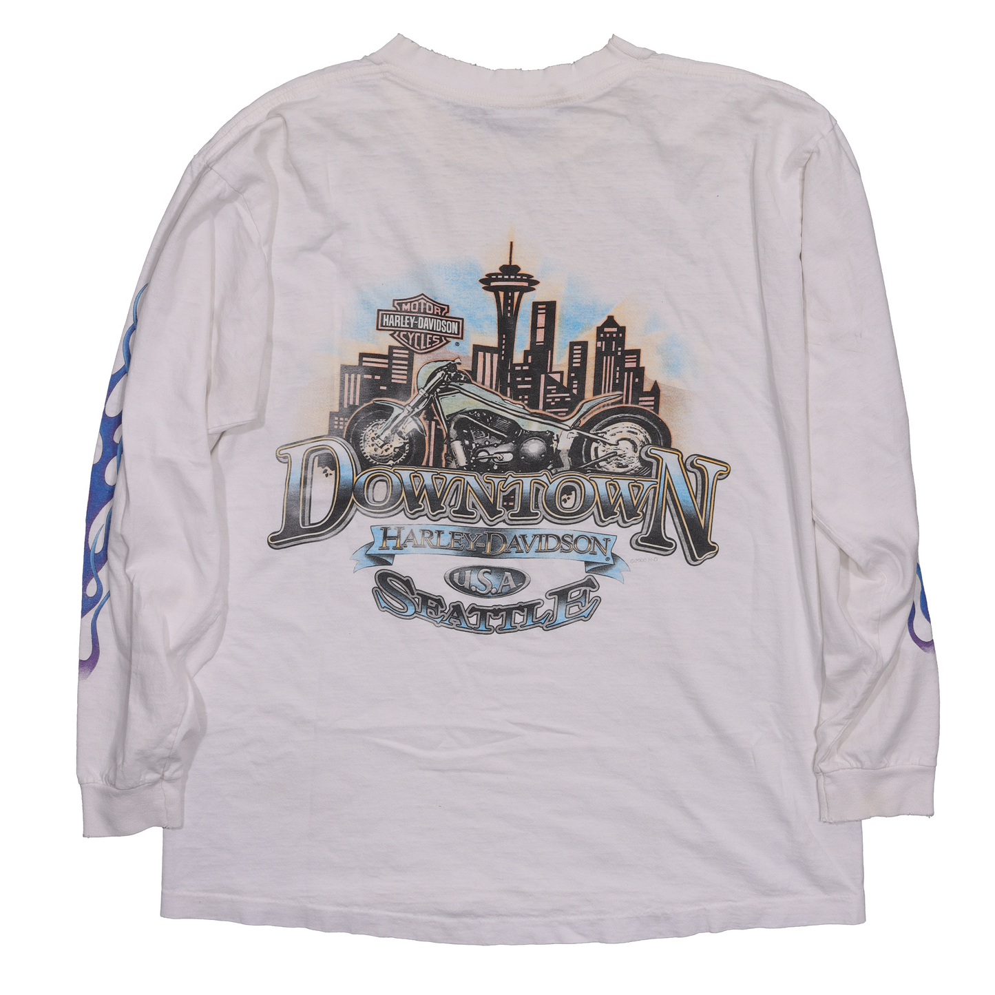 1990's Harley Davidson Long Sleeve T-Shirt