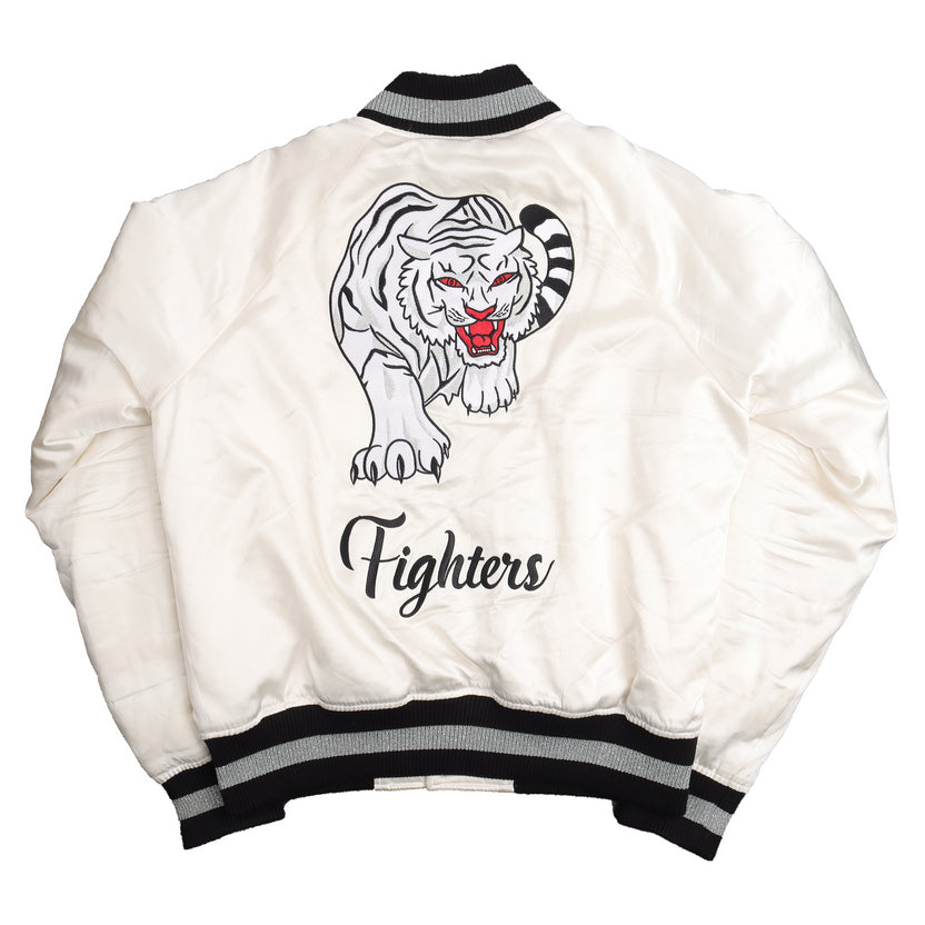 Fighters Embroidered Bomber Jacket