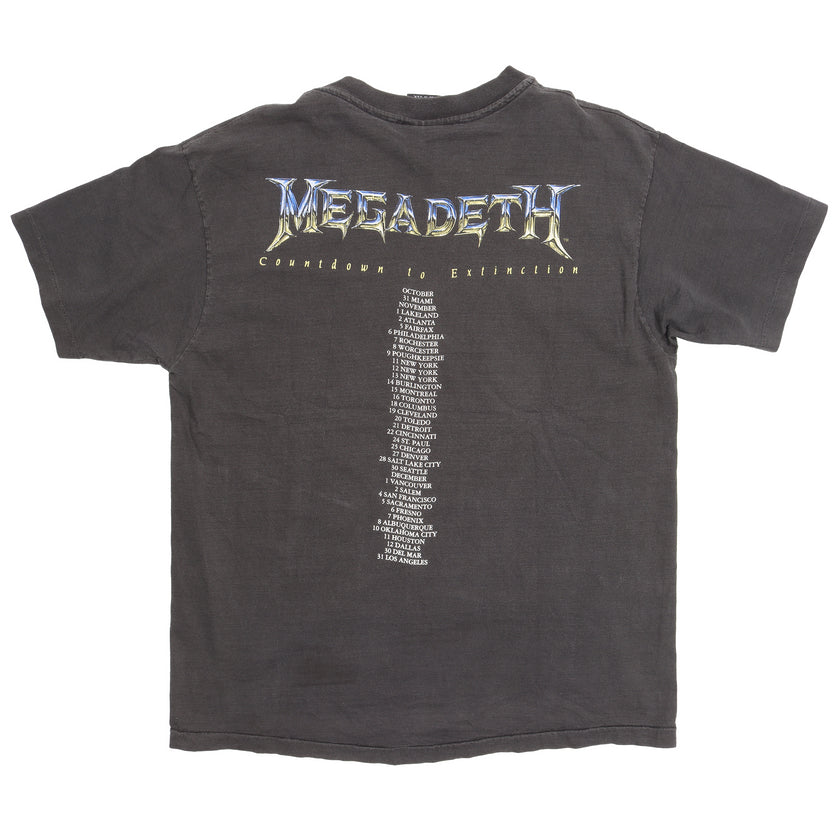1992 Megadeath Countdown to Extiction T-Shirt