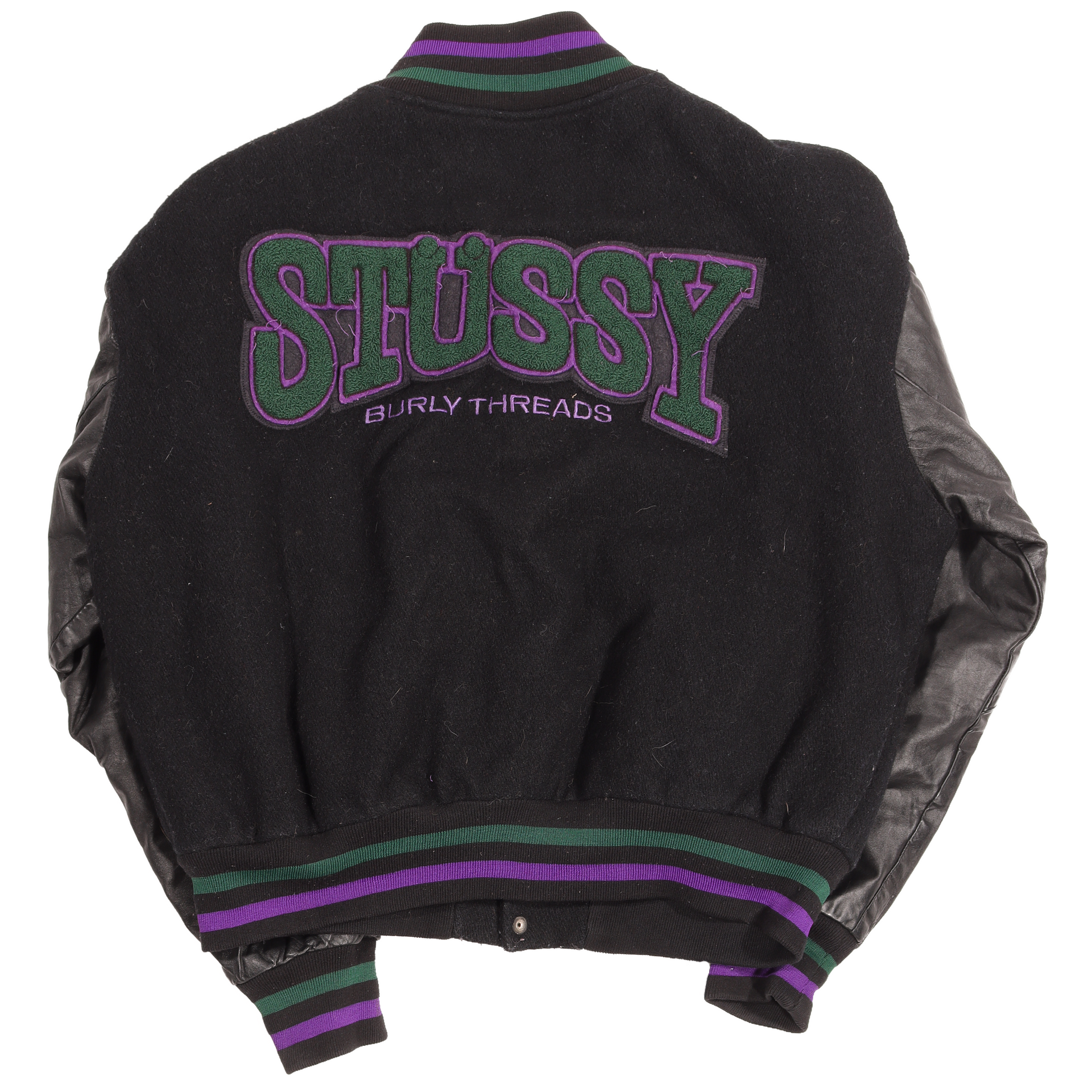 1990's Stussy Varsity Jacket – Justin Reed 1990's Stussy Varsity Jacket – Justin Reed