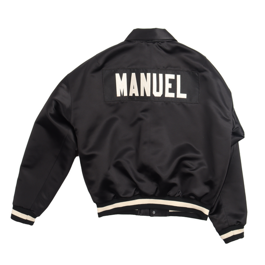 Satin Baseball Jacket