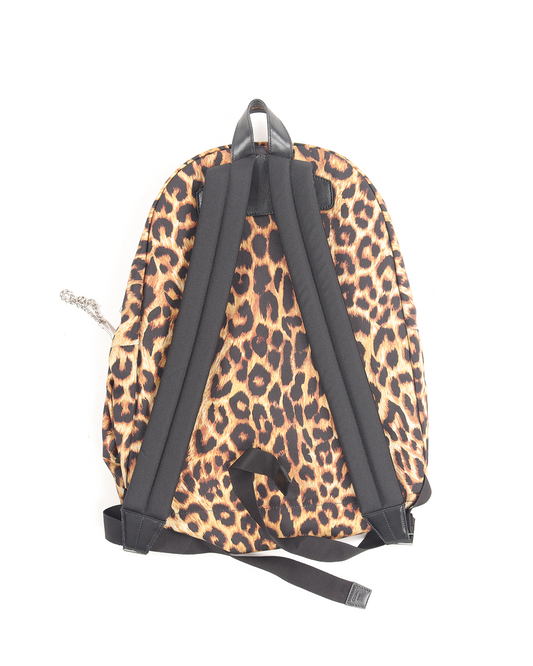 Medium Nylon Leopard Print BackPack w/ Tags