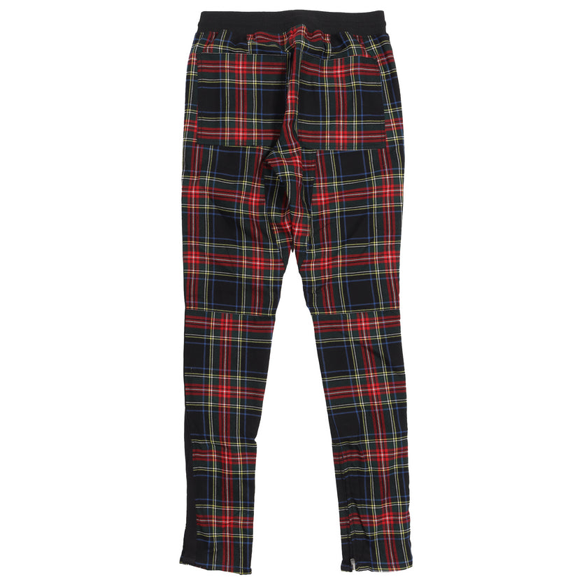 Fifth Collection Plaid Drawstring Trouser