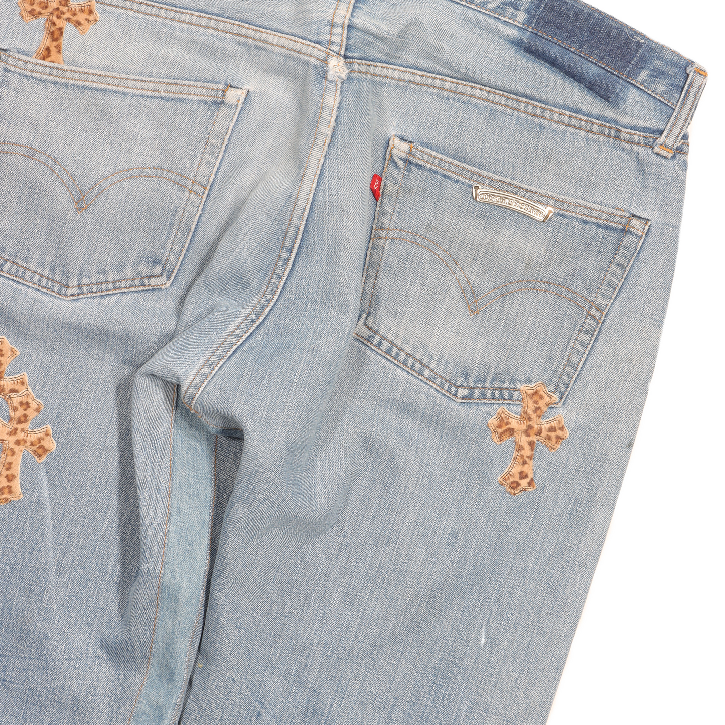 Levi's Cross Leaopard Patch Denim