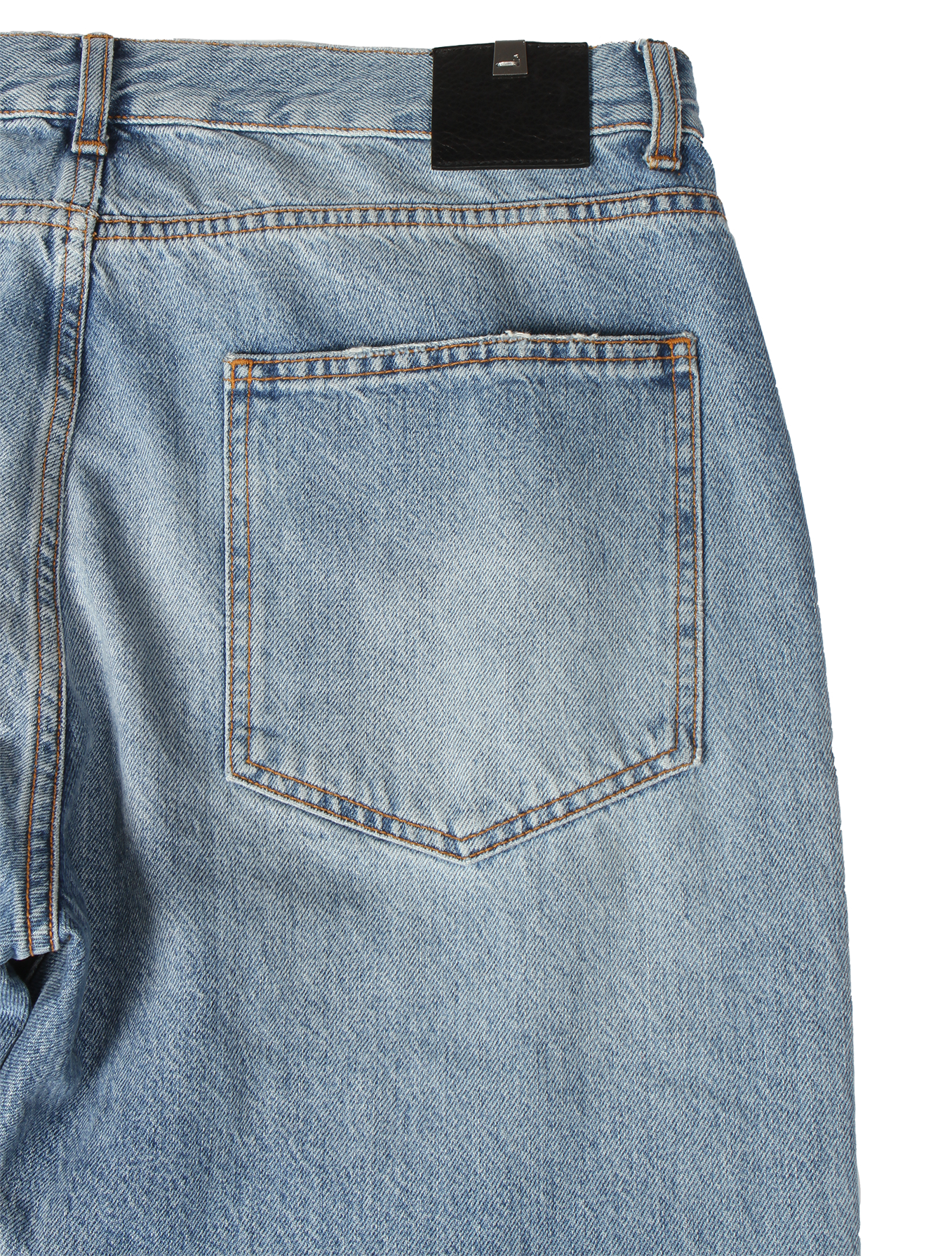 Slash Distressed Denim