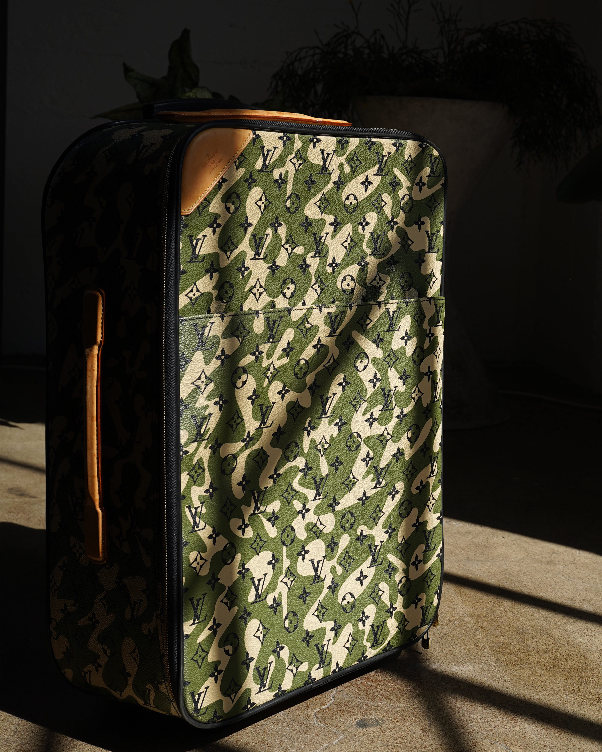 Murakami "Pegase 60" Monogramouflage Roller Suitcase