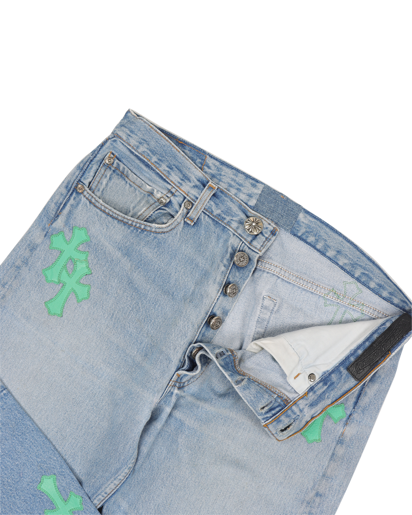 Levi's Green Cross Patch Denim