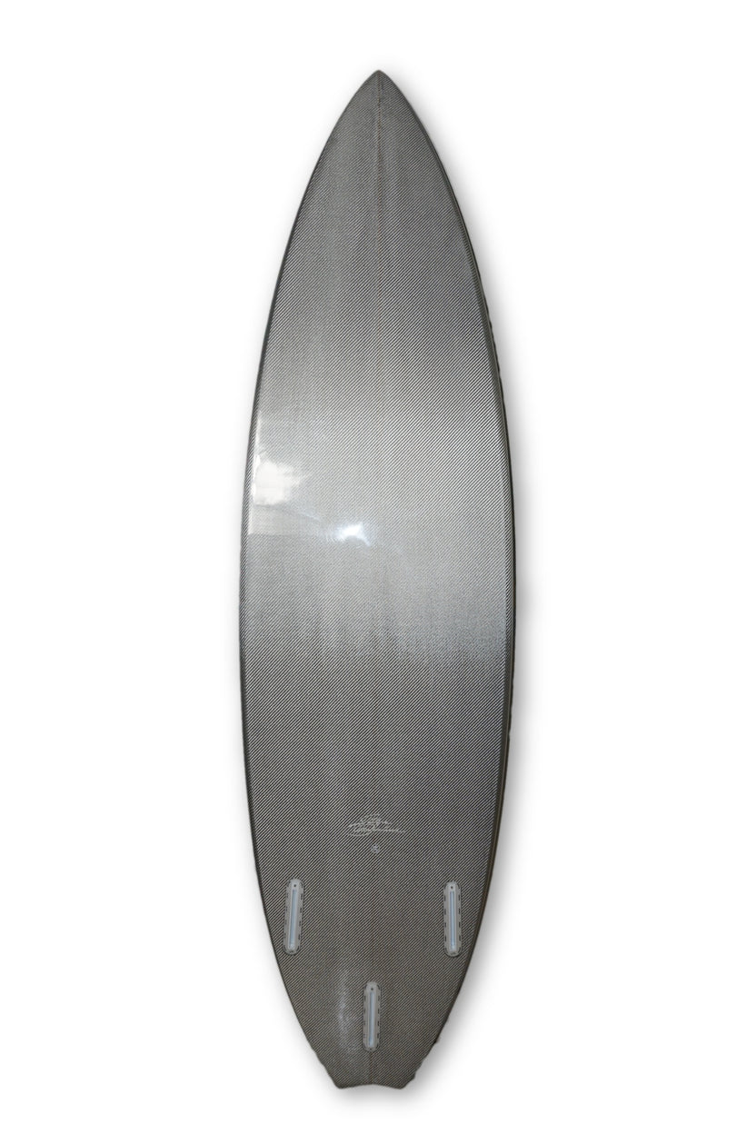 Philippe Barland Limited Edition Silver Carbon Surfboard
