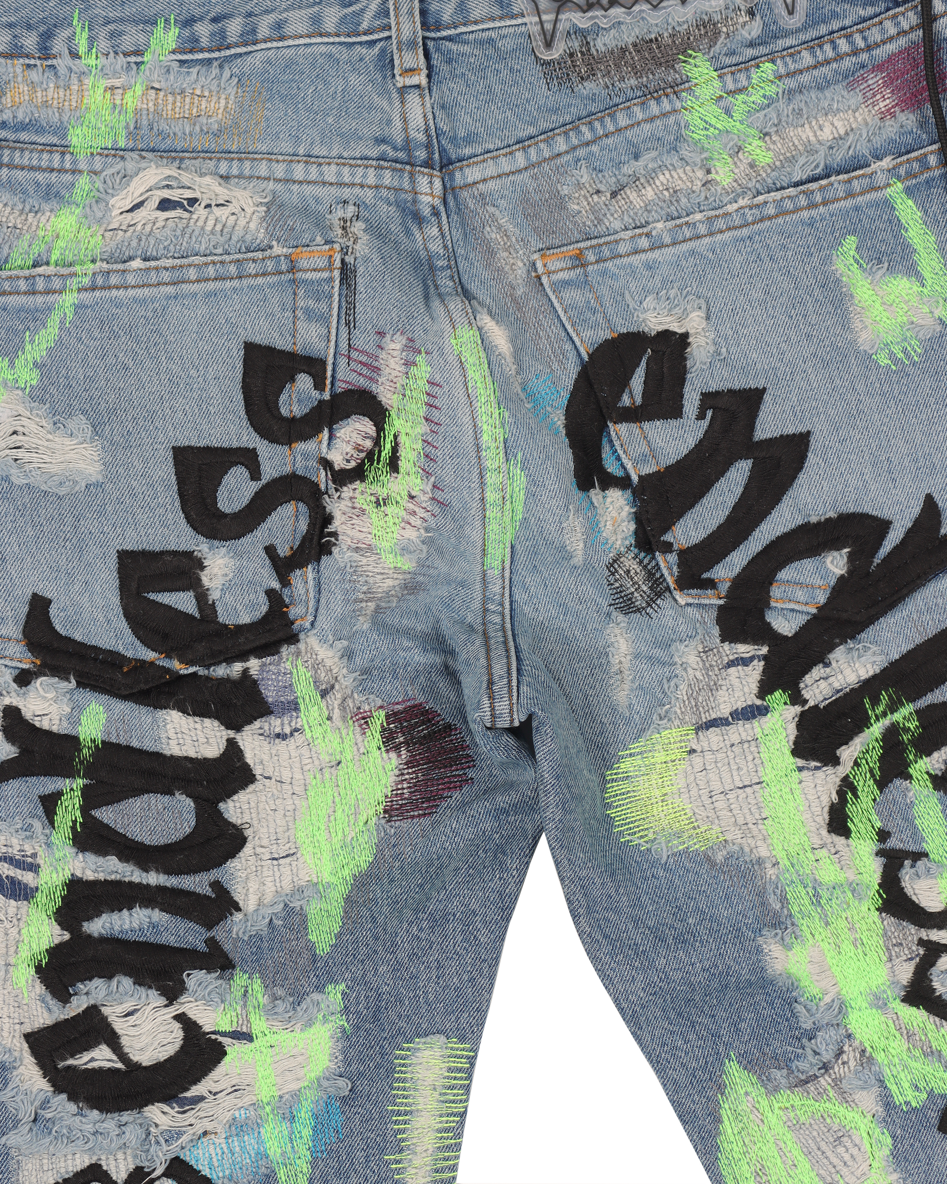 Denim Sneakers Endless Vlone Jeans Endless Vlone Denim