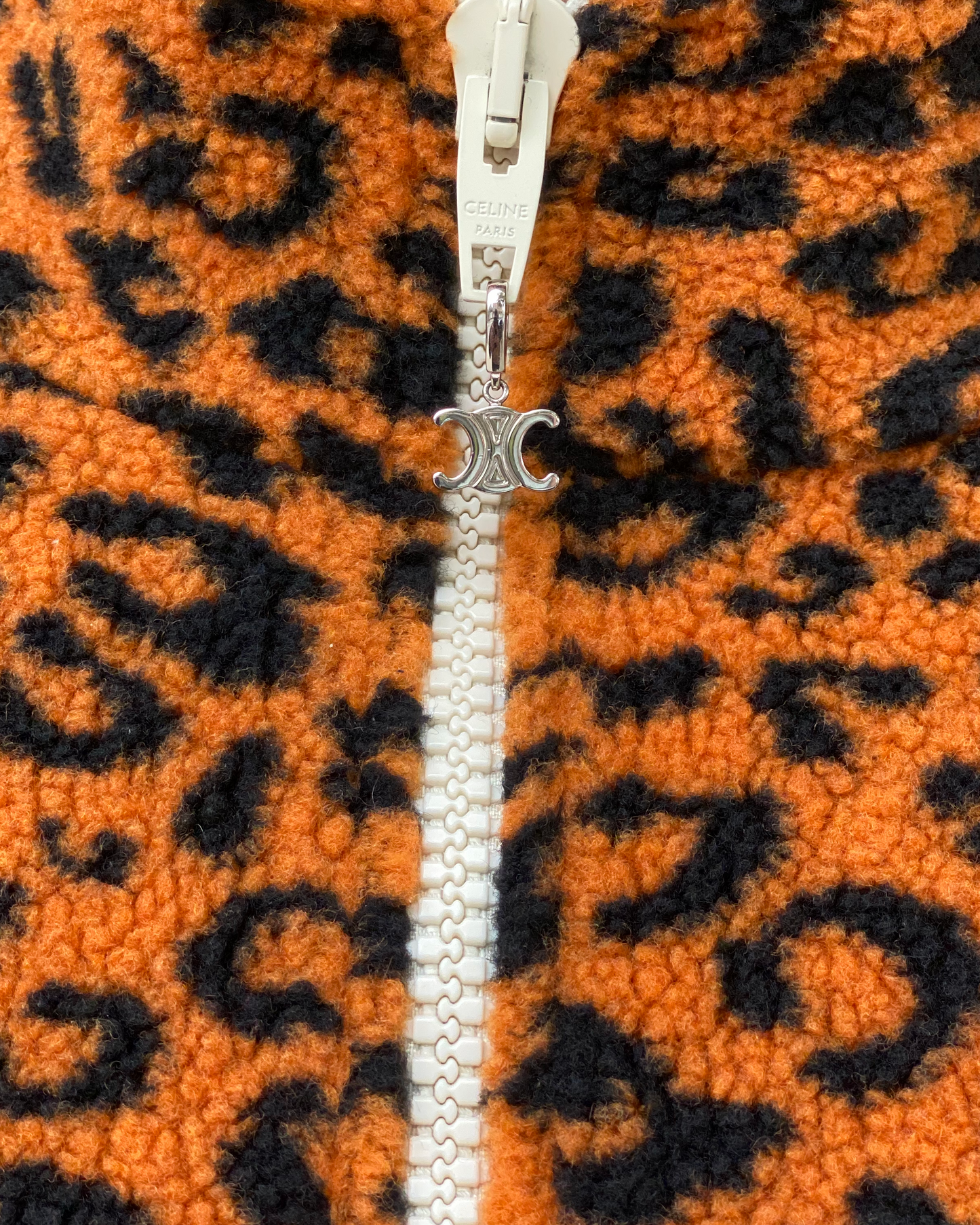 Leopard Print Polar Fleece Jacket